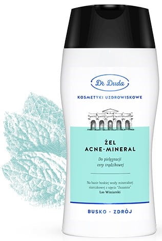 Gel minéral acnéique 200g pour peaux à tendance acnéique DUDA