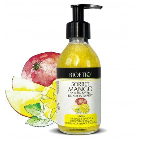 Mango Sorbet Natural Facial Cleansing Gel BIOETIQ