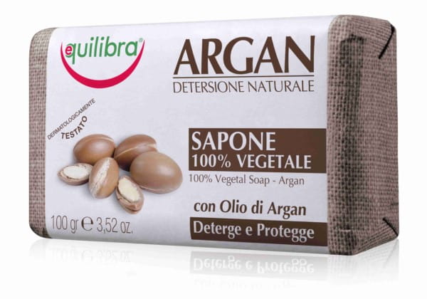 Savon à l'huile d'argan 100g EQUILIBRA