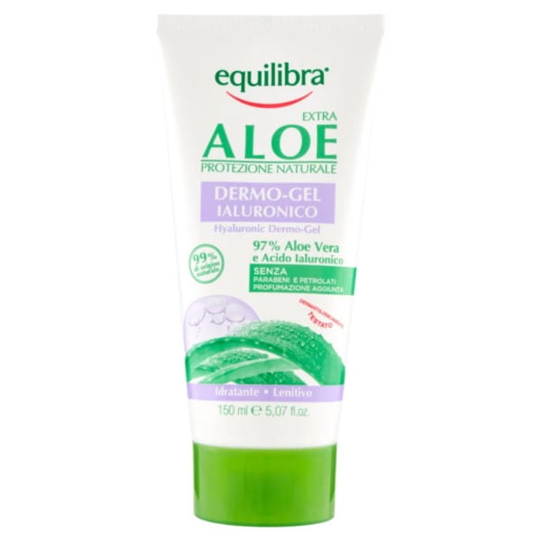 Aloe dermo gel with EQUILIBRA hyaluronic acid