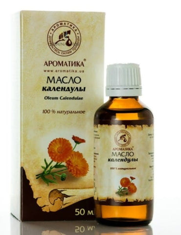 Calendula oil 50ml UKRAINIAN COSMETICS