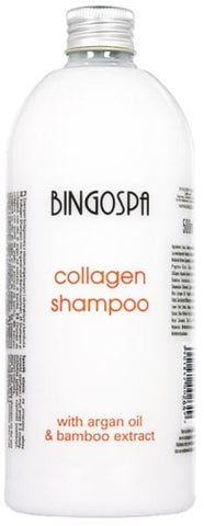 Collagen Argan und Bambus Shampoo 500 ml BINGOSPA