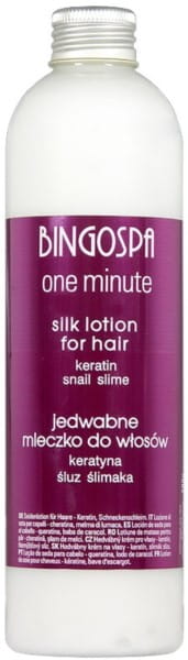 Lait capillaire de soie 280 g BINGOSPA