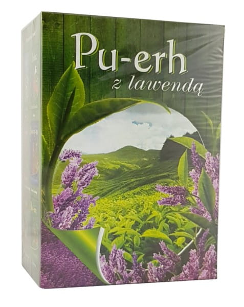 Pu-erh čaj s levanduľou 40x22g ASZ