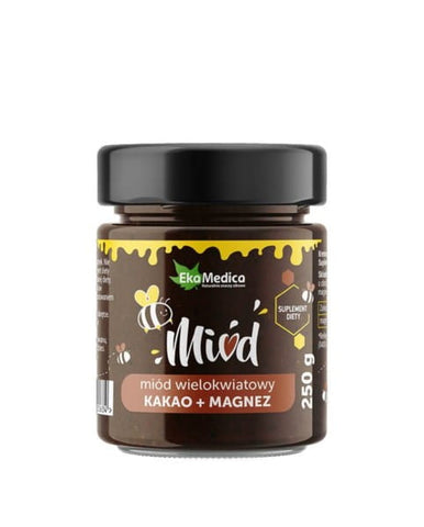 Multiflower Honig Kakao Magnesium 250 g EKAMEDICA