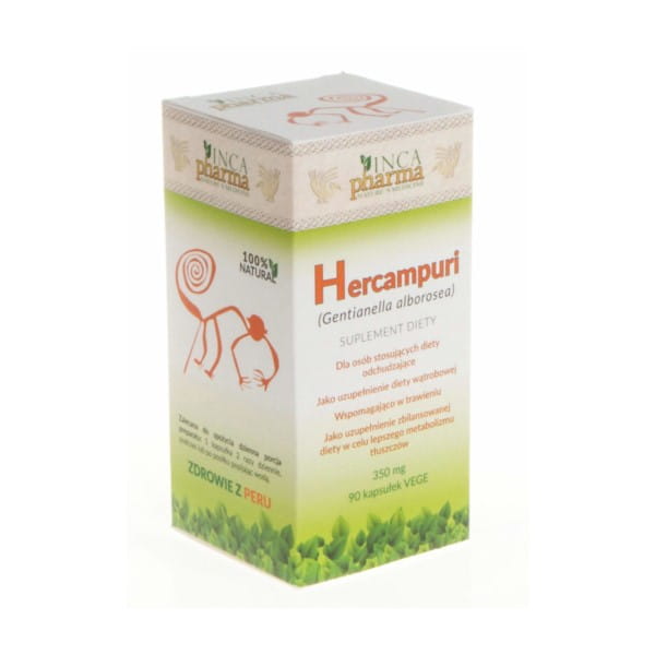 Hercampuri 90 capsules INCAphARMA