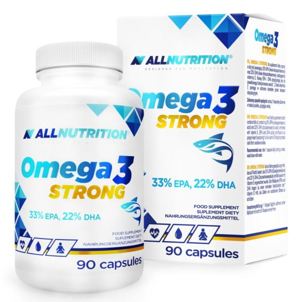 OMEGA 3 starke 90 Kapseln auffällige ALLNUTRITION