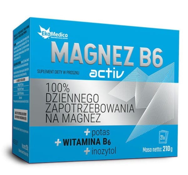 Magnesium B6 active 21x10g EKAMEDICA sáčky