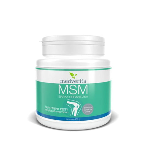 MSM organic sulfur 400 g MEDVERITA powder