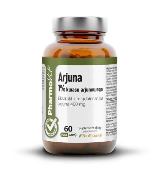 Arjuna 1% Ácido Arjunico 60 - PHARMOVIT HERBALLINE
