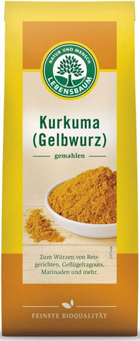 Kurkuma gemahlen BIO 50 g - LEBENSBAUM