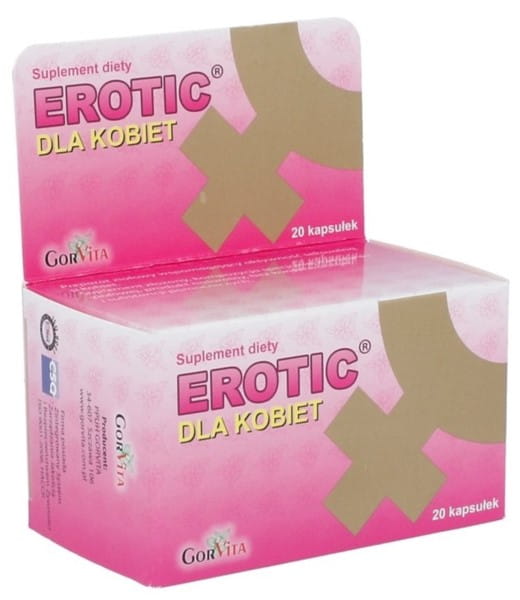 Erotic for women 20 capsules GORVITA