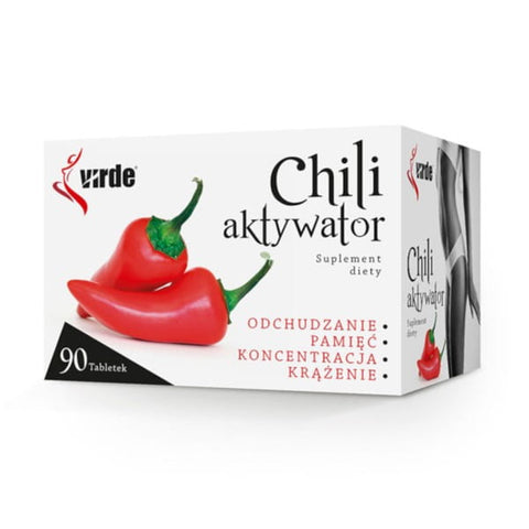 Chilli aktivátor 90 tabliet na chudnutie VIRDE