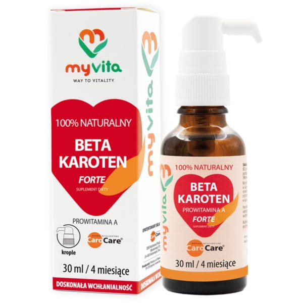 Beta Caroteno FORTE 30 ml Provitamina A MYVITA