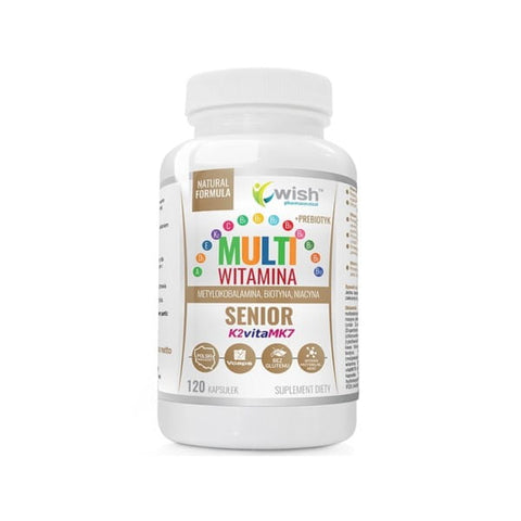 Multivitamin Senior 120 Kapseln WISH