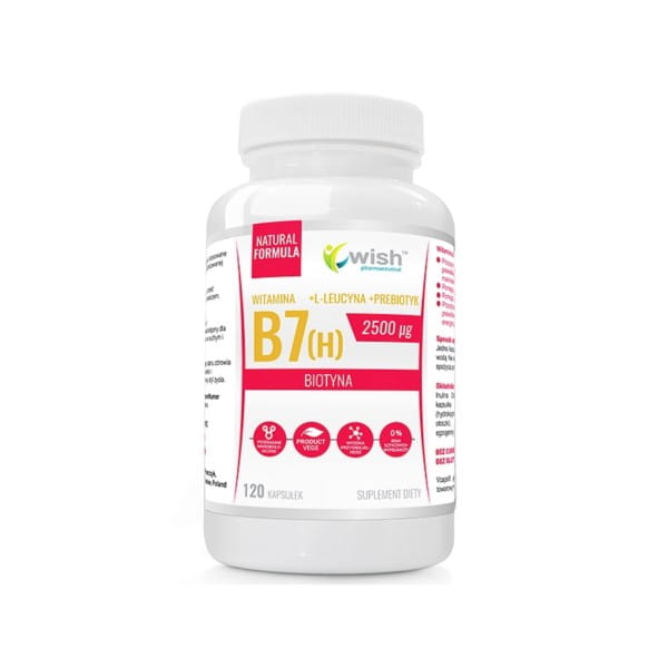 Biotina 120 capsulas vitamina B(h) DESEO