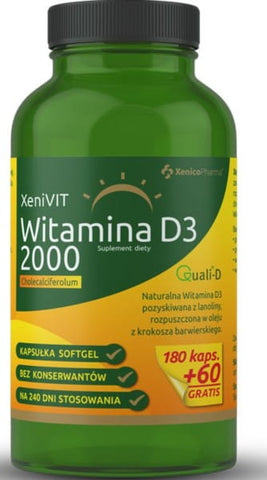 Xenivit Vitamín D 2000 240K XENICOPHARMA