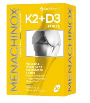 Menachinox k2+D3 FORTE 30K XENICOPHARMA