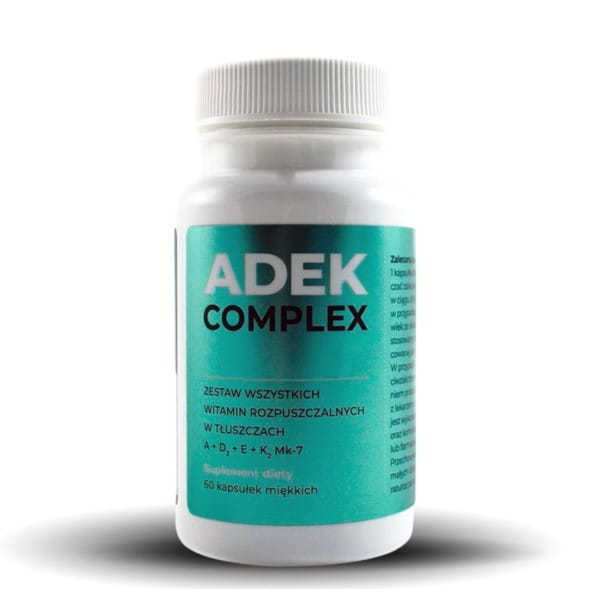 ADEK complex 60 capsulas fortalece huesos y articulaciones VISANTO
