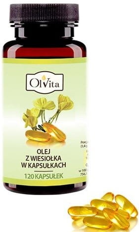 Evening primrose oil 120 capsules OLVITA