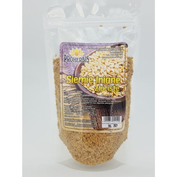 Golden Flaxseed 250g PROHERBIS