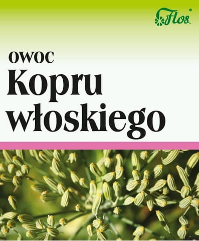 Hinojo 50g apoya el sistema digestivo de FLOS