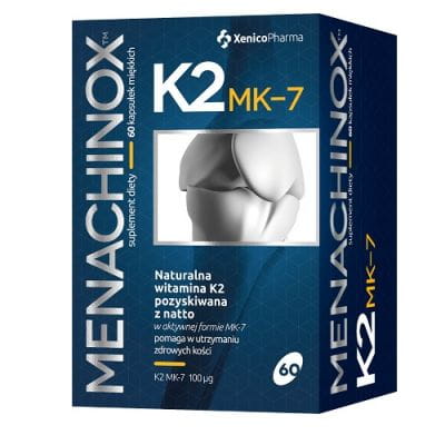 Menachinox K2 - MK7 100 mcg 60 kapsúl XENICOPHARMA