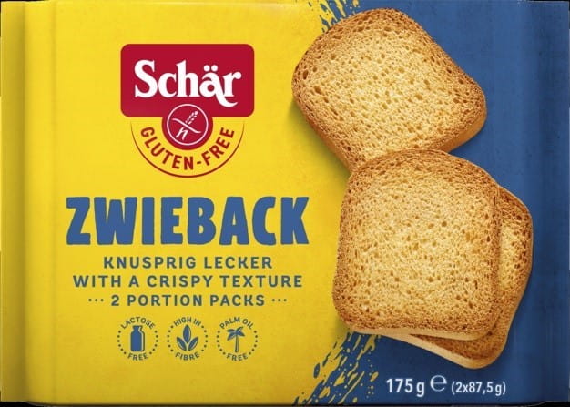 Zwieback - Zwieback o 175 g SCH�R