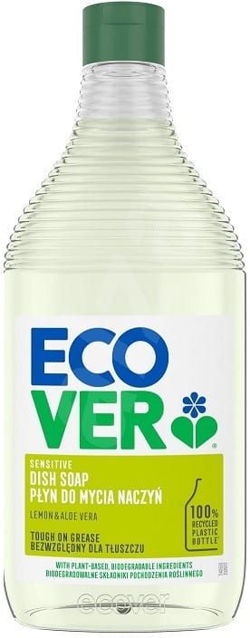 Lemon &amp; Aloe Vera dishwashing liquid 450 ml ECOVER