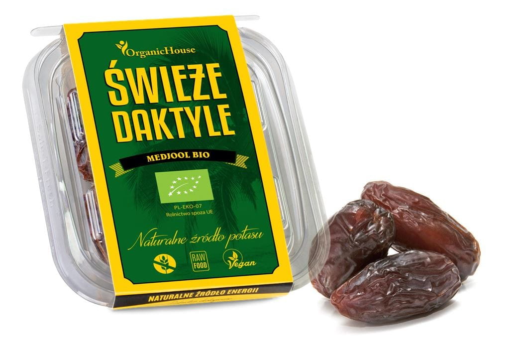 Dattes Medjool fraîches sans gluten BIO 120 g - MAISON BIO