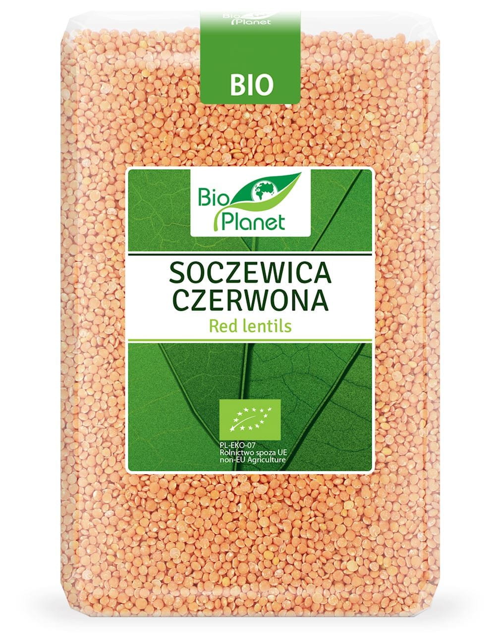 Šošovica červená BIO 2 kg - BIO PLANÉTA