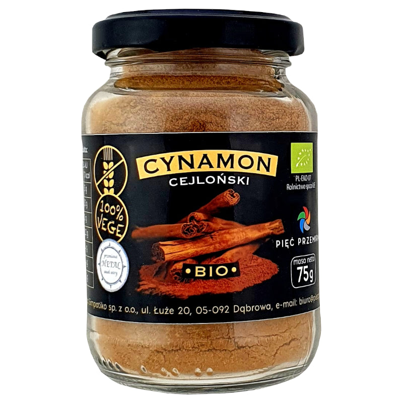 BIO Ceylon Zimt 75g FÜNF ÄNDERUNGEN