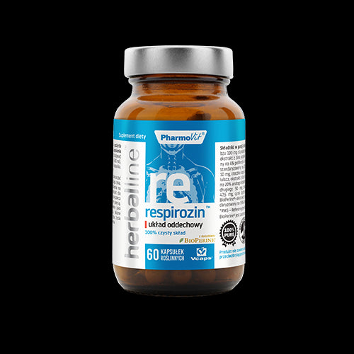 Capsules for respiratory support (Respirozin) gluten free 60 pieces (2946 g) - PHARMOVIT HERBALLINE