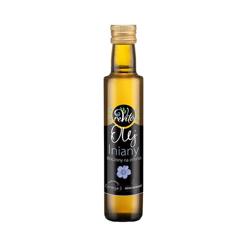 Cold-pressed linseed oil 250 ml - REVITO