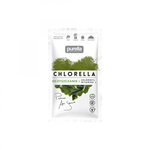 Chlorella Purifying Chlorofyl + Vitamín A 21g PURELLA FOOD