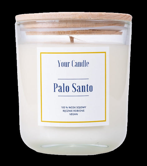 Palo Santo Soy Candle 210 ml - YOUR CANDLE