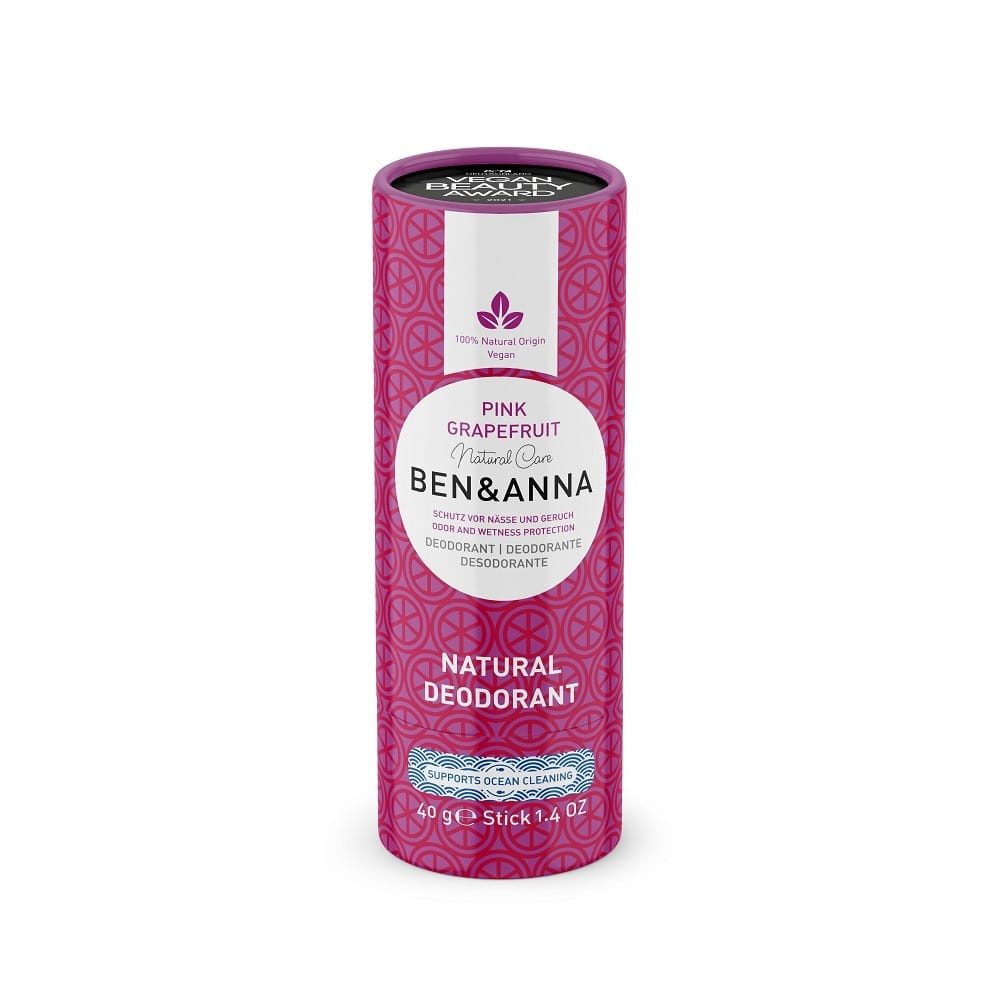 DEODORANT TYČINOVÝ NA BÁZE ROSA GRAPEFRUIT ECO Soda 40 g - BEN & ANNA