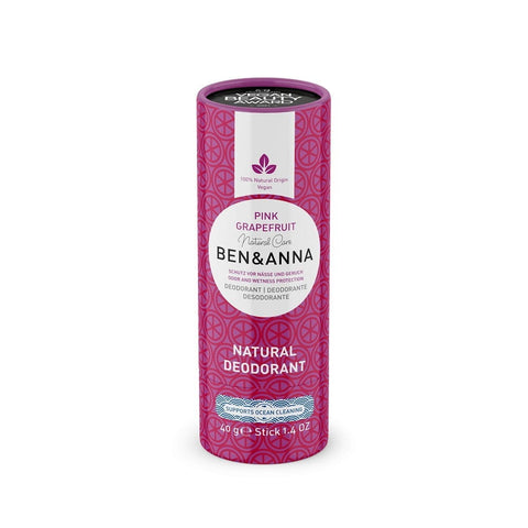 DEODORANT STICK AUF BASIS VON ROSA GRAPEFRUIT ECO Soda 40 g - BEN & ANNA