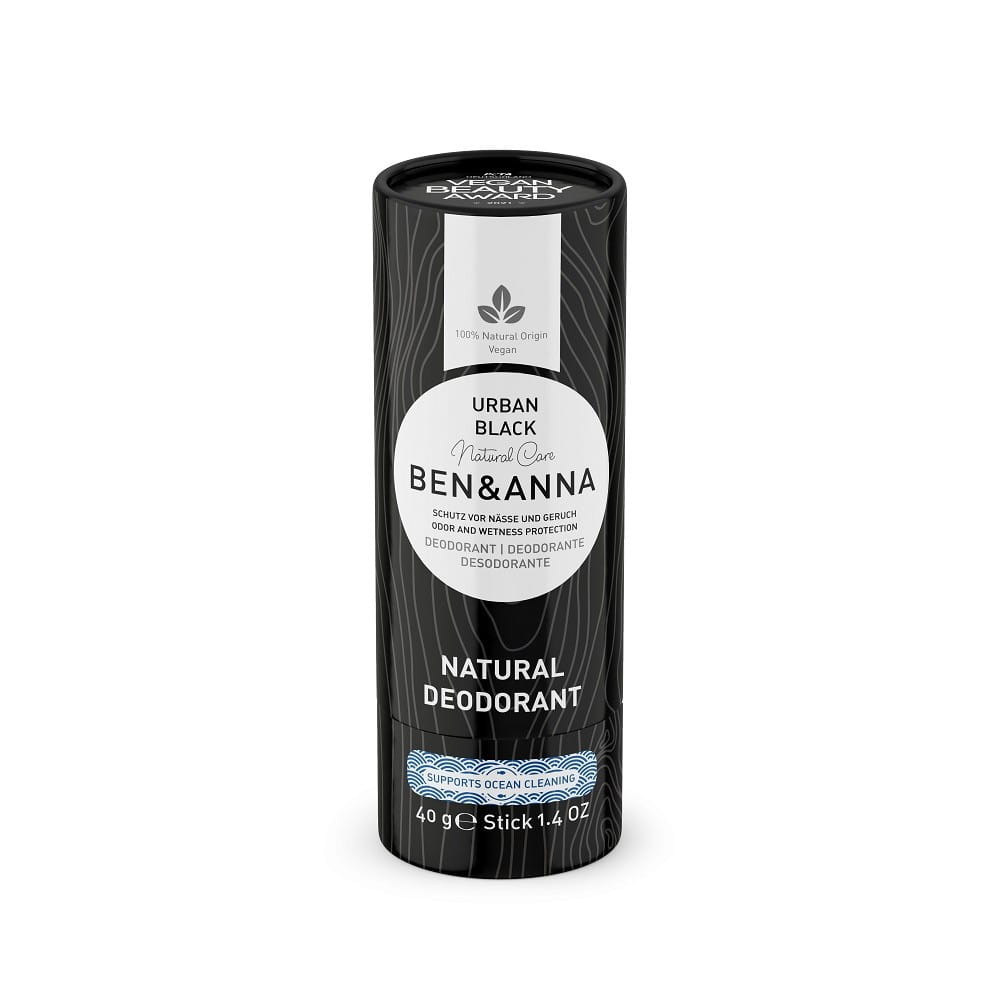 DEODORANT STICK BASED ON URBAN BLACK ECO Soda 40 g - BEN &amp; ANNA