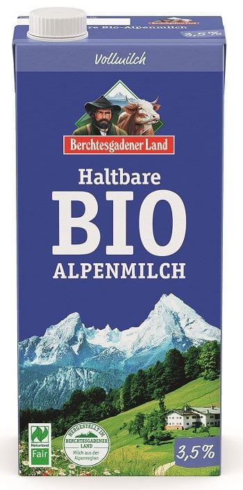 UHT-MILCH (min.3,5% FETT) BIO 1 L - BERCHTESGADENER LAND