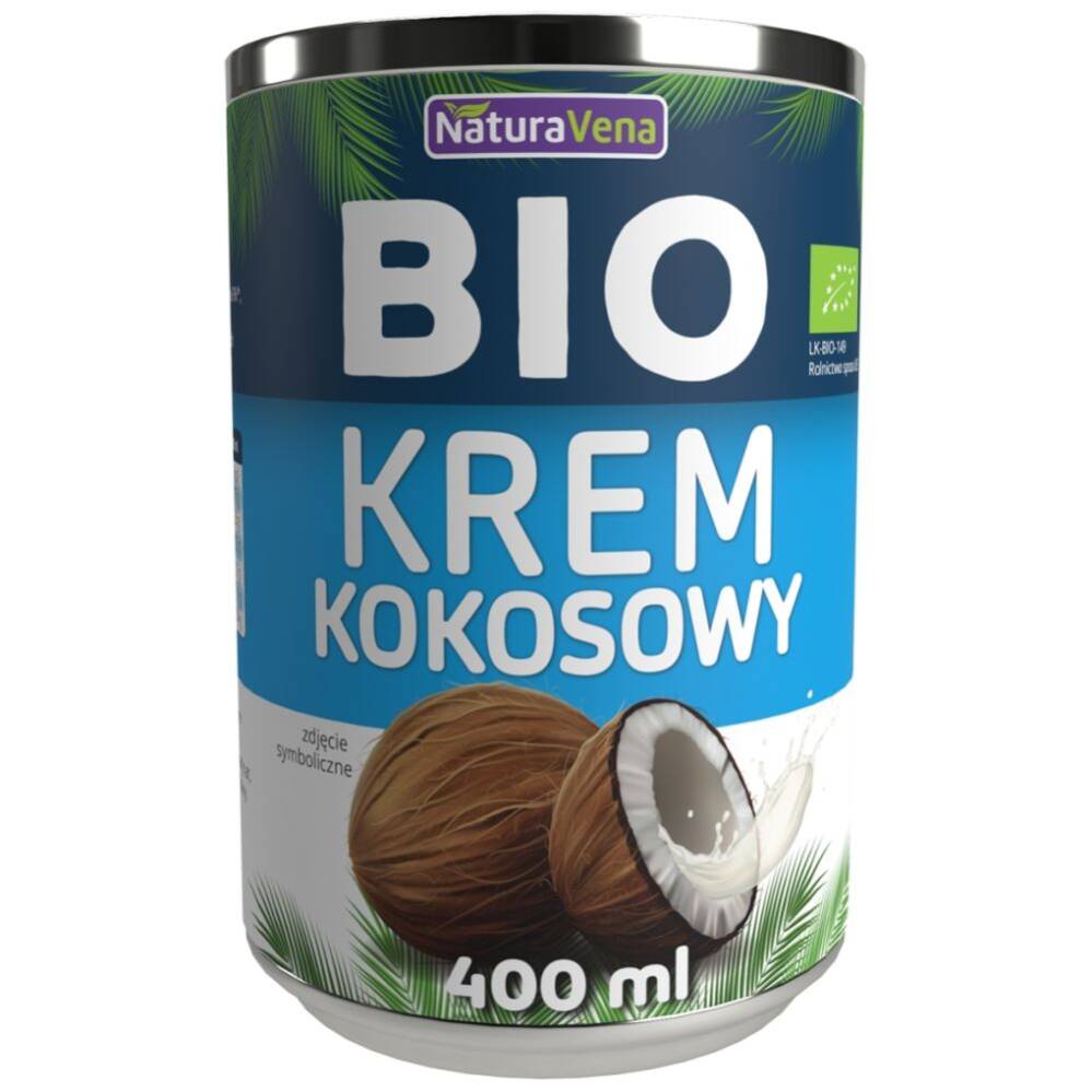 Kokosový krém 17% 400 ml bio - NaturAvena