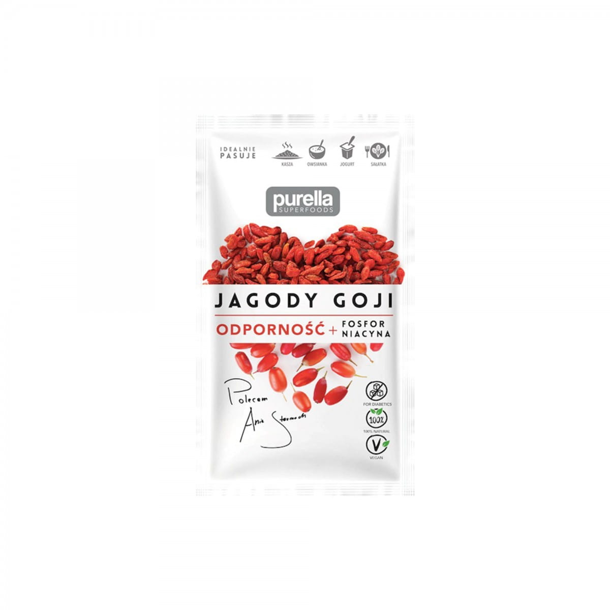 Goji-Beeren. Widerstand. Phosphor + Niacin 45 g