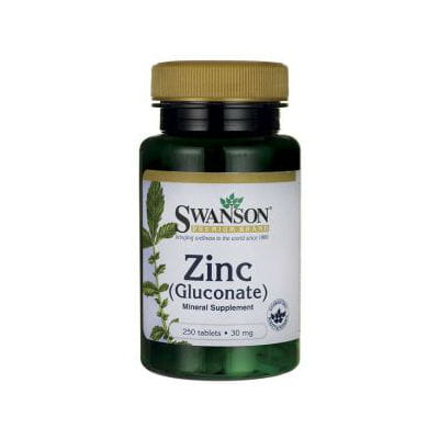 Zinkgluconat Zinkgluconat 30mg 250 Tabletten SWANSON