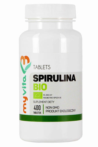 Spirulina BIO 250mg 400 Tabletten MYVITA