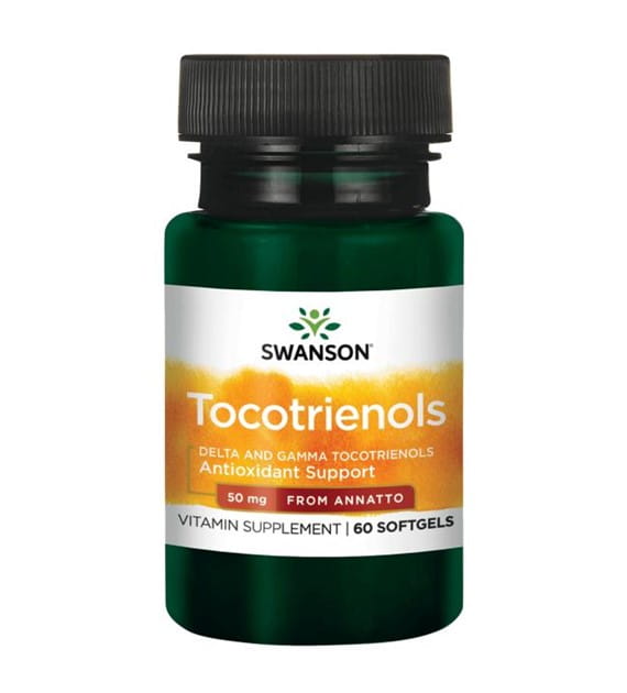 Tocotrienole Deltagold Vitamin E 50mg Tocotrienole Delta und Gamma von Annatto 60 Kapseln SWANSON