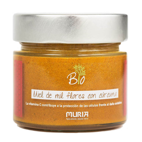 Mehrblütenhonig mit Acerola und Kurkuma BIO 250 g - MURIA