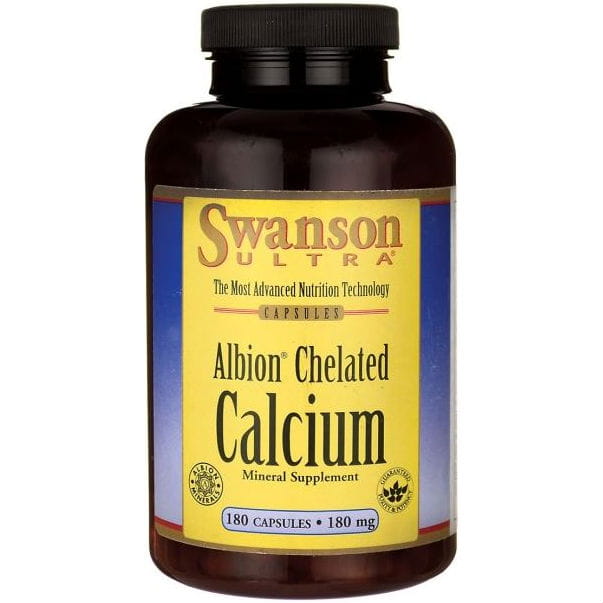 Calciumchelat 180mg albion chelatisiertes Calcium 180 Kapseln SWANSON