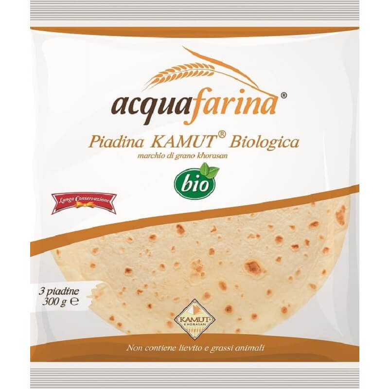 Kamut Piadina BIO (3 x 100 g) 300 g - ALIMENTA