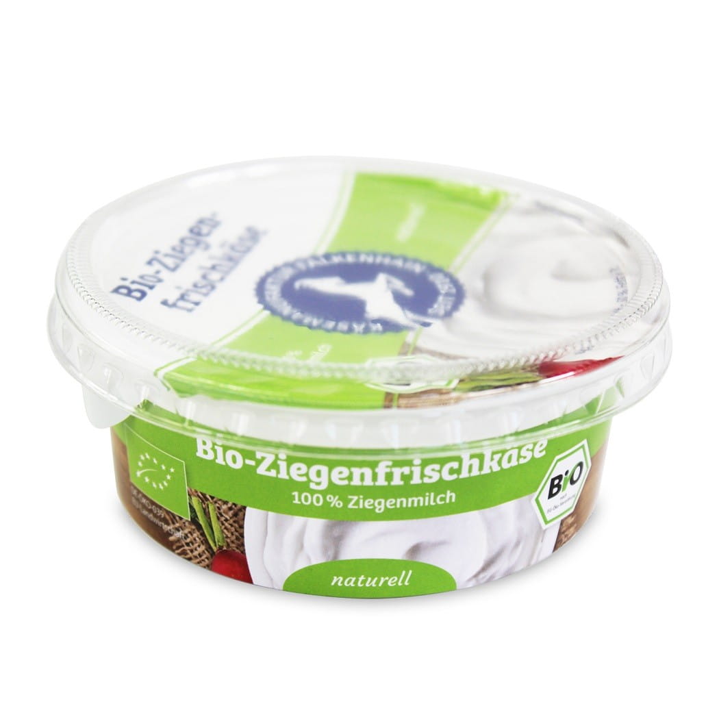 Ziegenfrischkäse BIO 125 g - KASEMANUFAKTUR FALKENHAIN