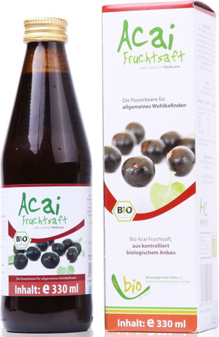 Acai- und Granatapfelsaft BIO 330 ml - MEDICURA